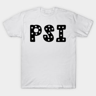 Psi Star Letters T-Shirt